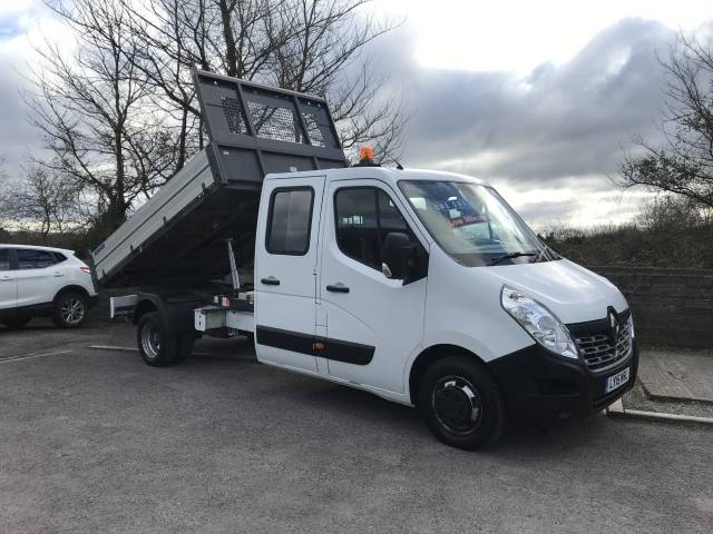 Renault Master 2.3 LL35TWdCi 125 Business Low Roof D/Cab Tipper Tipper Diesel White