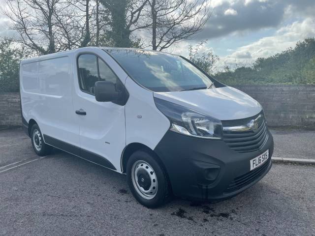 Vauxhall Vivaro 2900 1.6CDTI BiTurbo 120PS ecoFLEX H1 Van Panel Van Diesel White