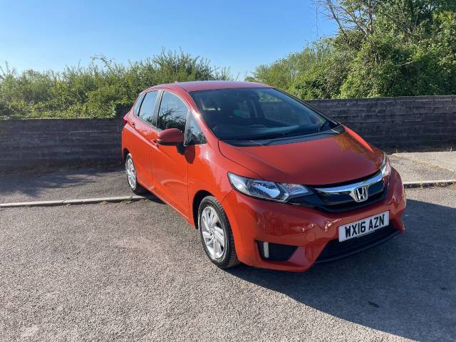 Honda Jazz 1.3 SE 5dr CVT Hatchback Petrol Orange